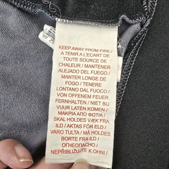 Nike Youth Warm Up Track Jacket Full Zip Up Black & Gray Size Small (A15) - Picture 5 of 10